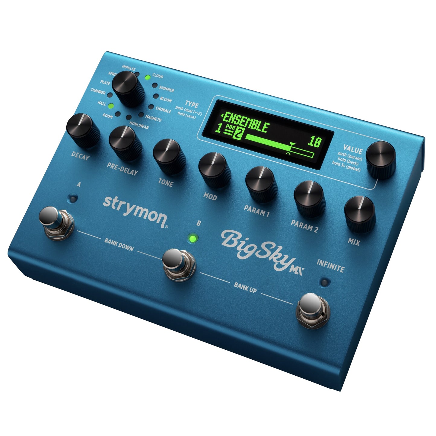 Strymon BigSky MX, Next Generation Reverb Workstation (new for 2024)