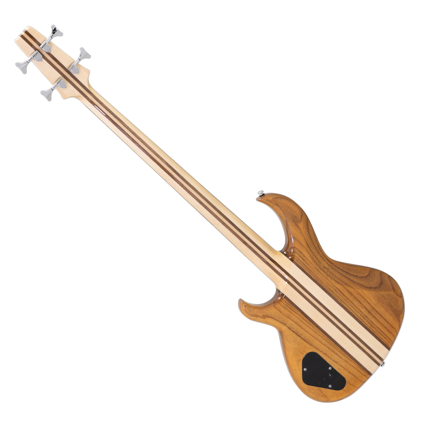Aria Pro II SB-700 Electric Bass Guitar, Oak Finish (Ash Body, Maple/Walnut Neck) (2024 Reissue)