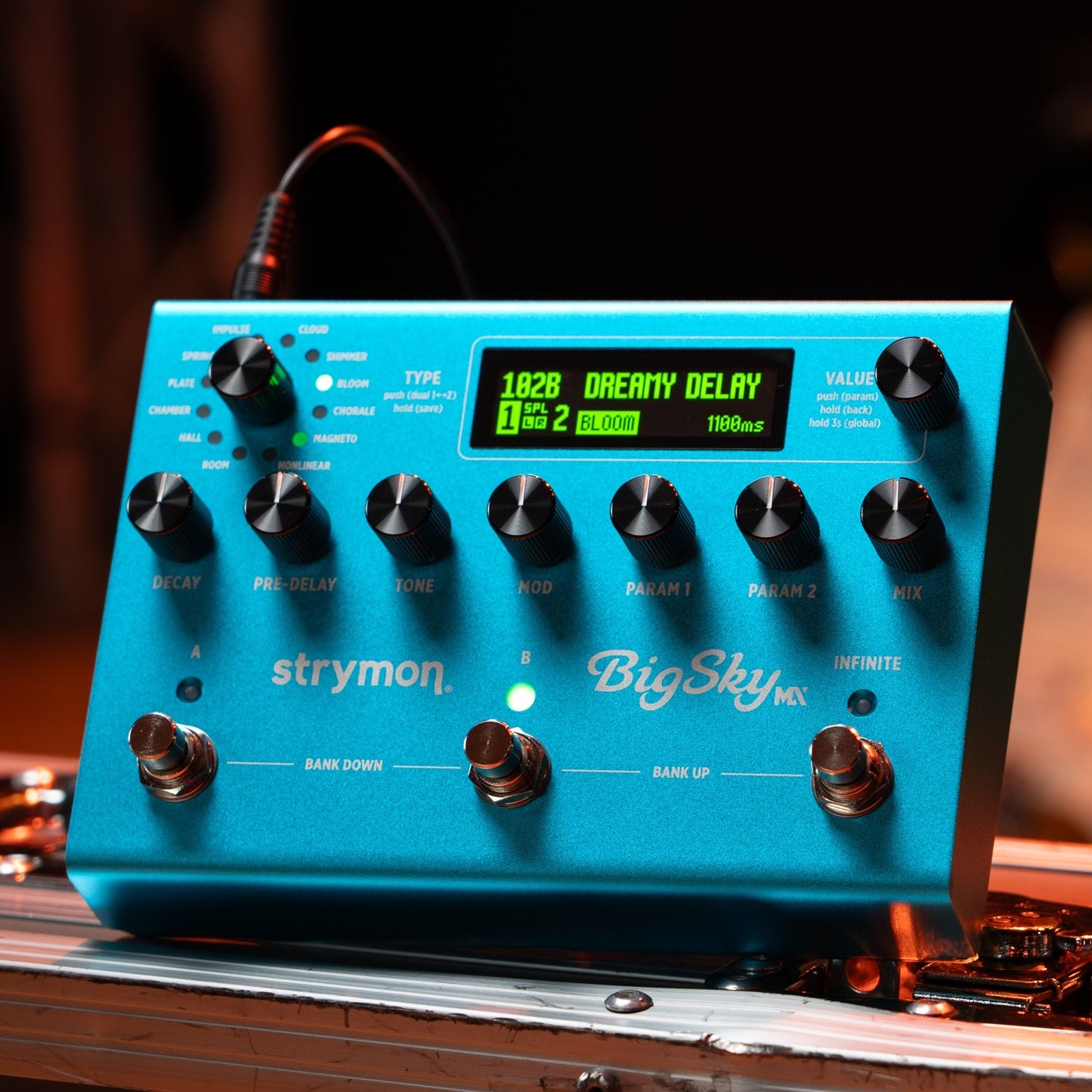 Strymon BigSky MX, Next Generation Reverb Workstation (new for 2024)