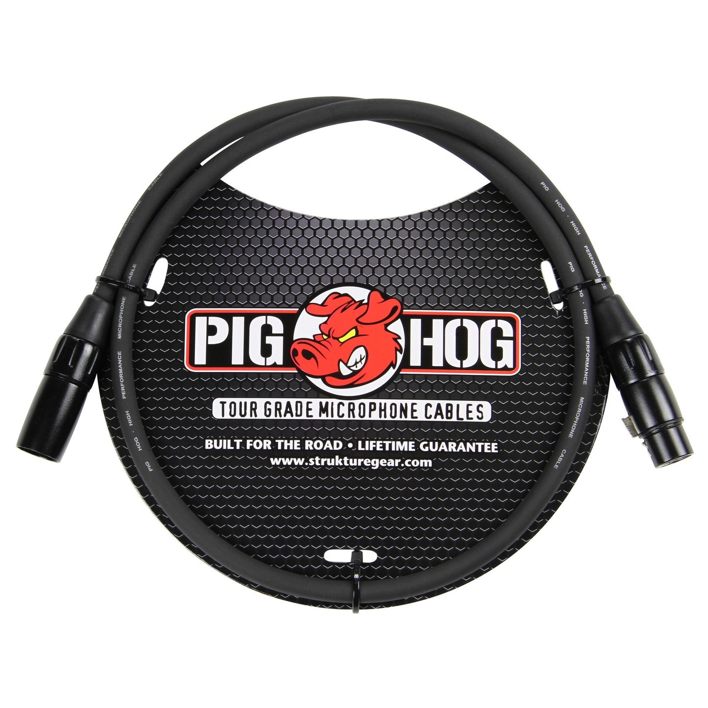 Pig Hog 8mm Tour Grade Microphone Cable, 3ft XLR (PHM3)