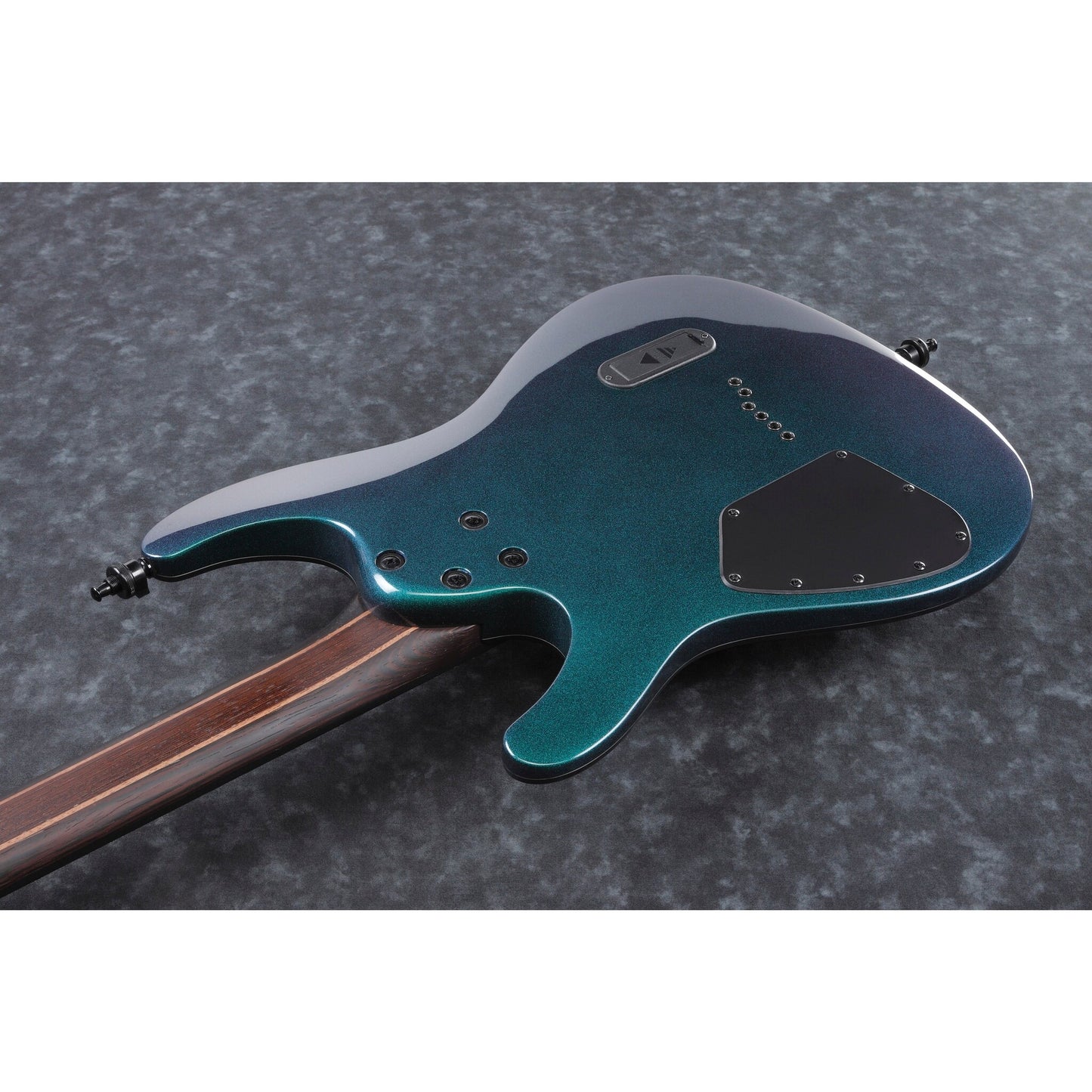 Ibanez Axion Label S671ALB Electric Guitar, Blue Chameleon (BCM, Green/Blue Polychrome) (2025 Model Closeout)