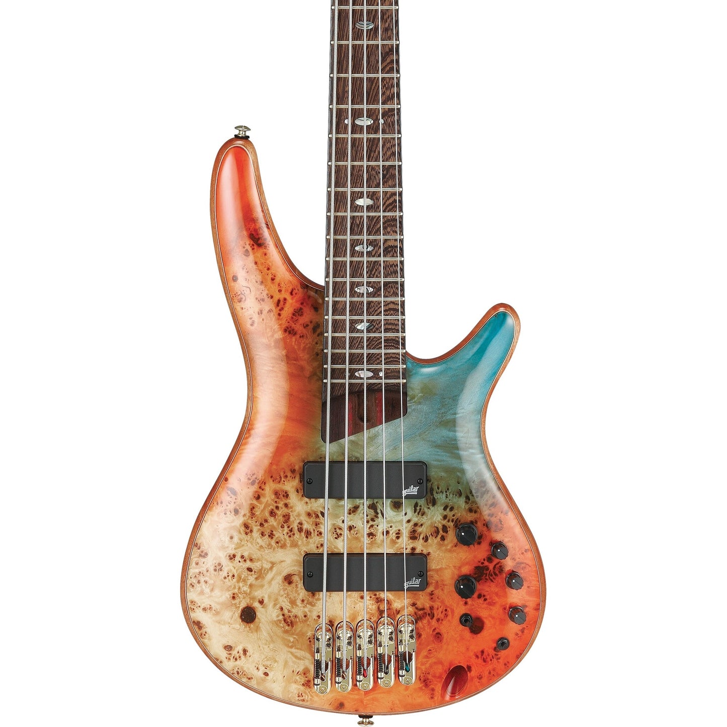 Ibanez Premium SR1605DW, 5-String Bass w/ Bag , Autumn Sunset Sky