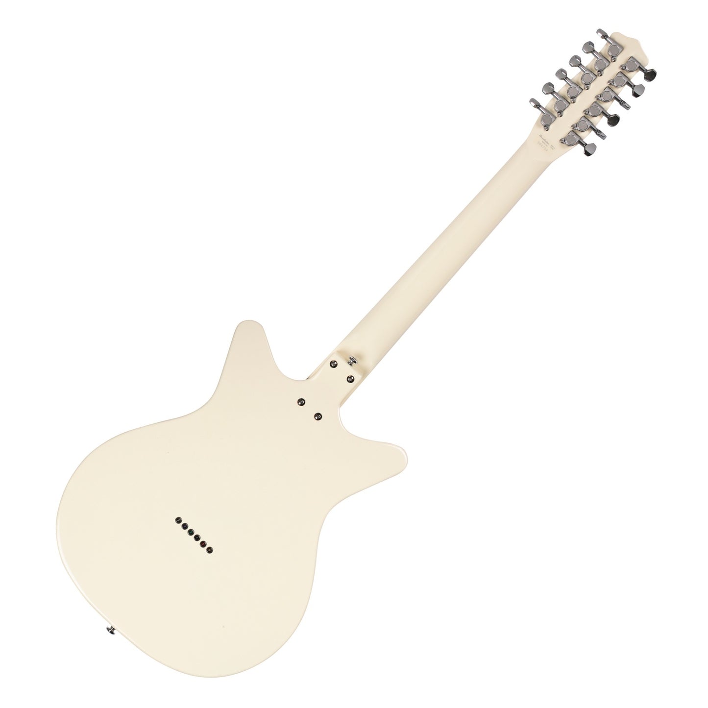 Danelectro 59X12 12-String Electric Guitar, Vintage Cream with Red Pearl Pickguard