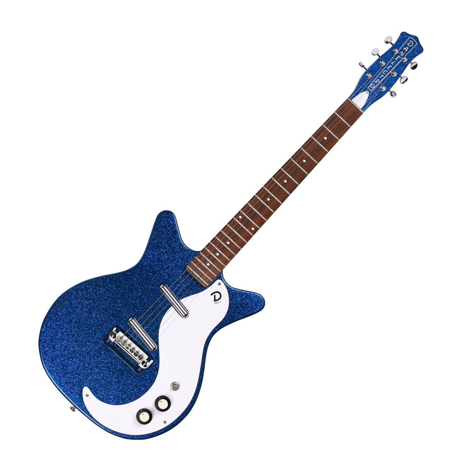 Danelectro 59 MOD NOS+ Deep Blue Metalflake Sparkle (60th Anniversary Special)