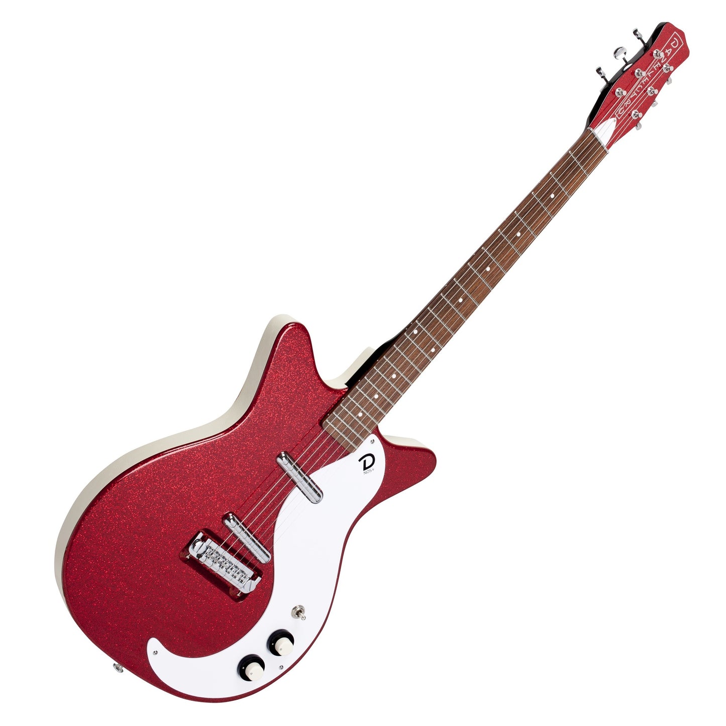 Danelectro 59 MOD NOS+ Red Metalflake Sparkle