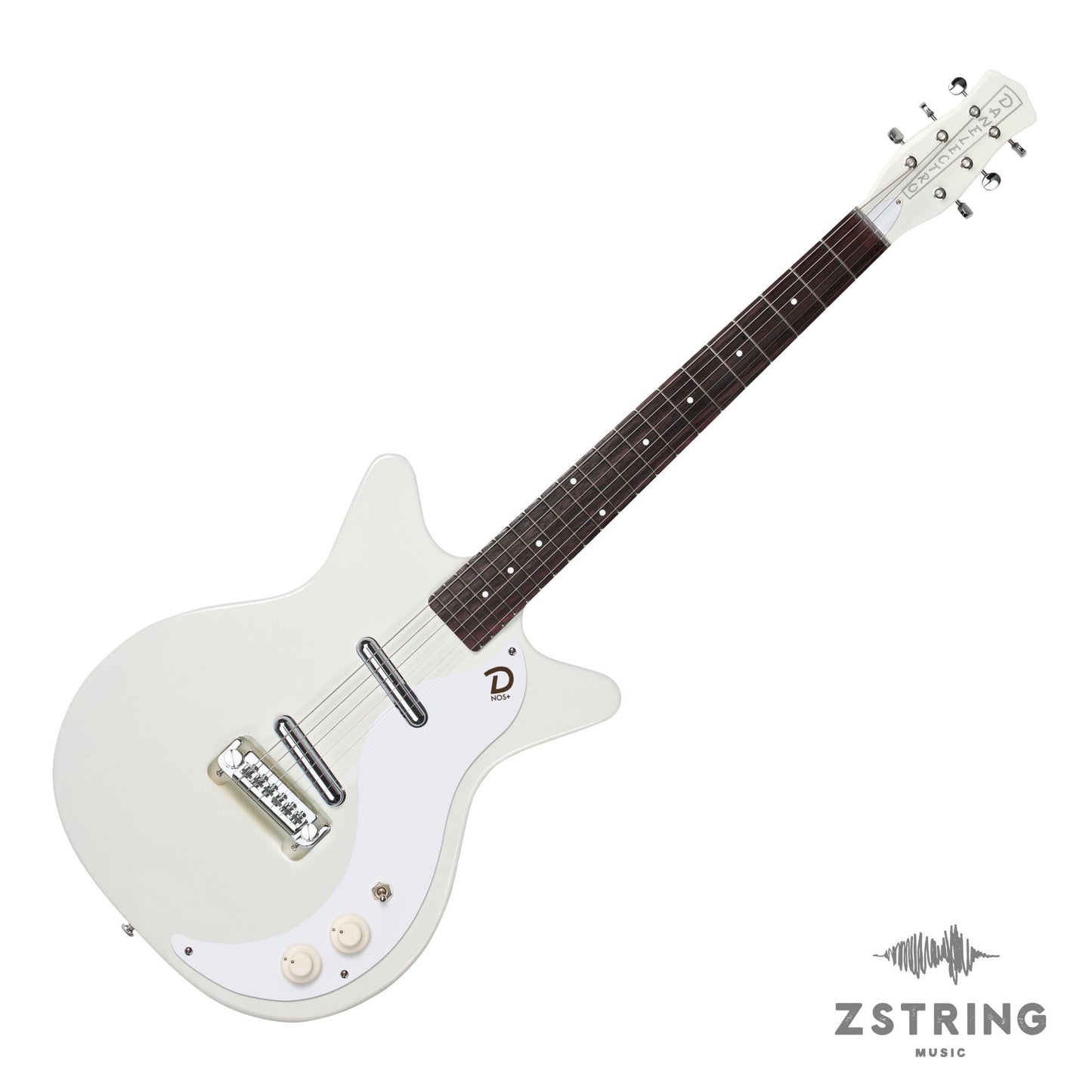 Danelectro 59 MOD NOS+ Electric Guitar, Outta Sight White