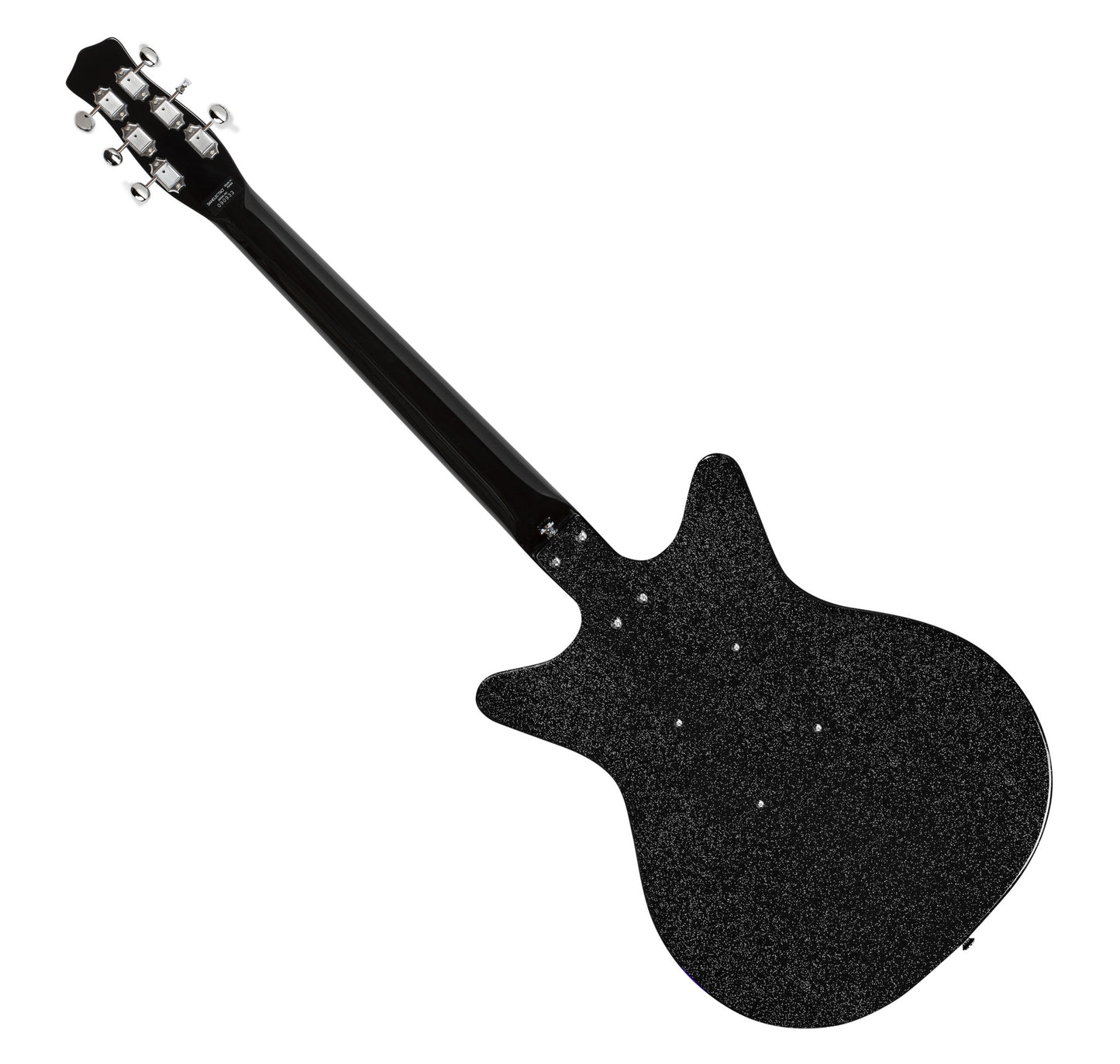 Danelectro 59 NOS+ Blackout Edition, Black Metalflake (Sparkle)