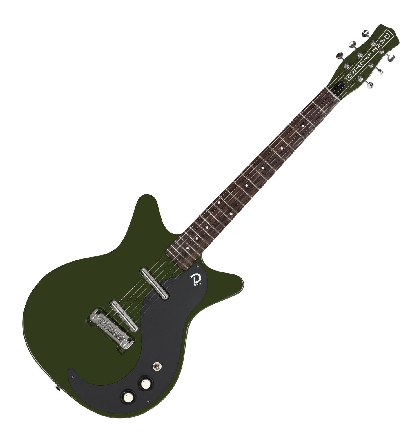Danelectro 59 NOS+ Blackout Edition, Green Envy