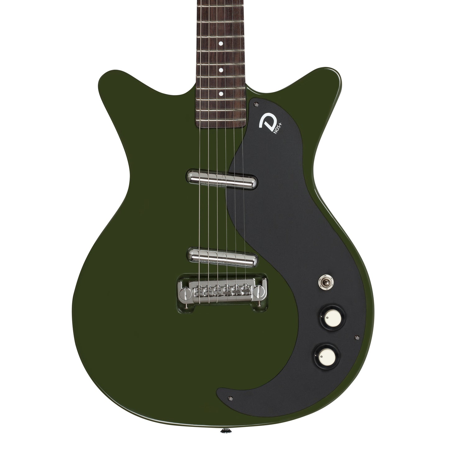 Danelectro 59 NOS+ Blackout Edition, Green Envy