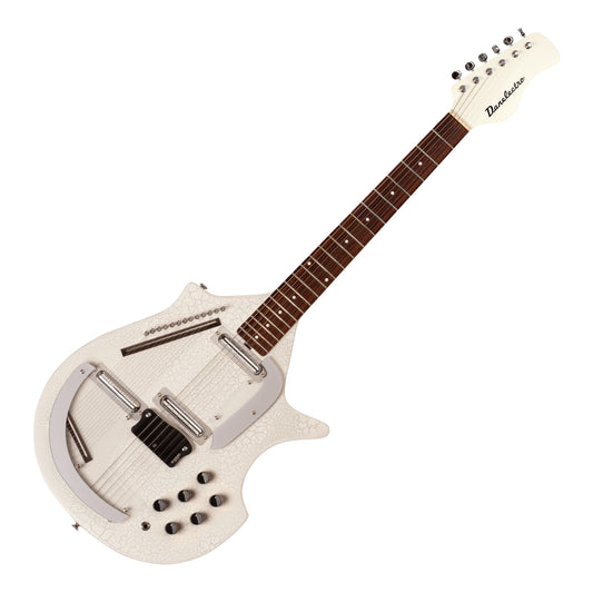 Danelectro Coral Electric Sitar - White Crackle