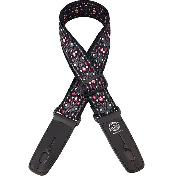 Lock-It Retro Defender Strap for Guitar and Bass