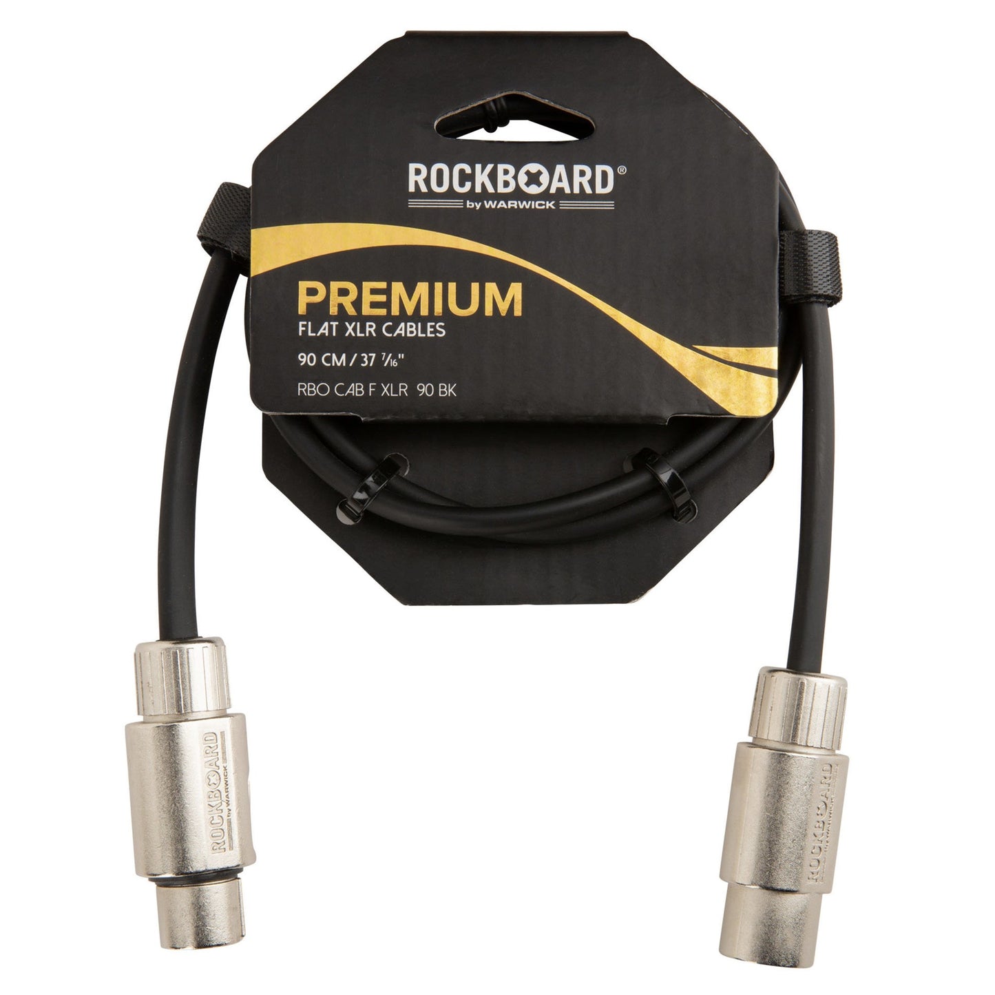 RockBoard Flat XLR Cable 90cm / 3ft