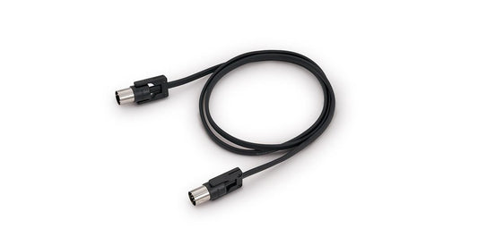 RockBoard FlaX Plug Flat MIDI Cable 100 cm (40 in), Black
