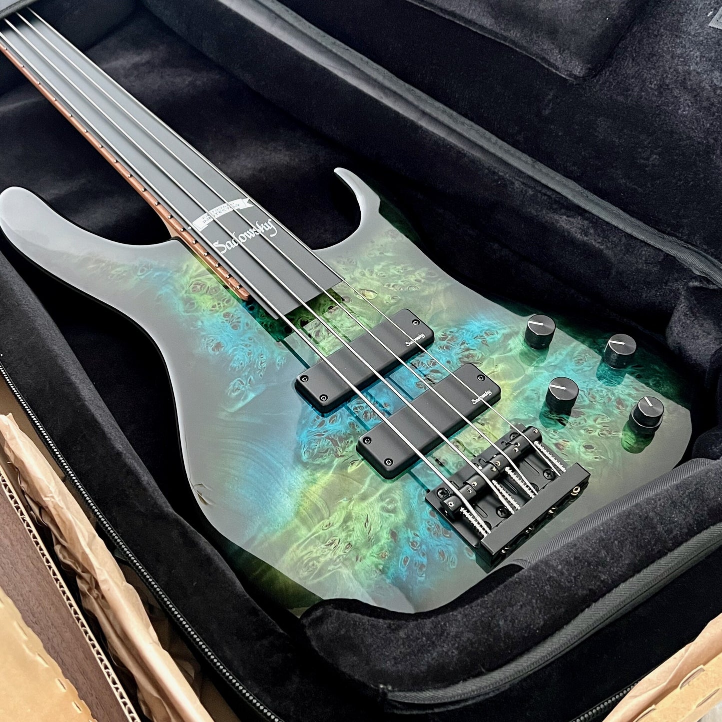 Sadowsky MetroLine 24-Fret Modern 4-String Bass, Limited Special Edition Nebula High Polish #7 of 50 worldwide (2024)