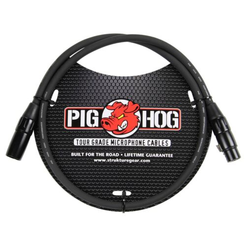 Pig Hog 8mm Tour Grade Microphone Cable, 3ft XLR (PHM3)