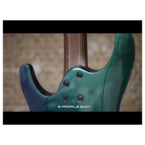 Ibanez Axion Label S671ALB Electric Guitar, Blue Chameleon (BCM, Green/Blue Polychrome) (2025 Model Closeout)