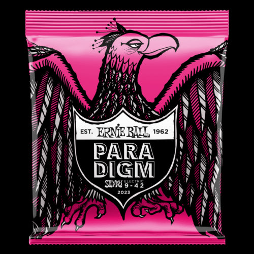 Ernie Ball 2023 Super Slinky Paradigm Electric Guitar Strings, 9-42 Gauge