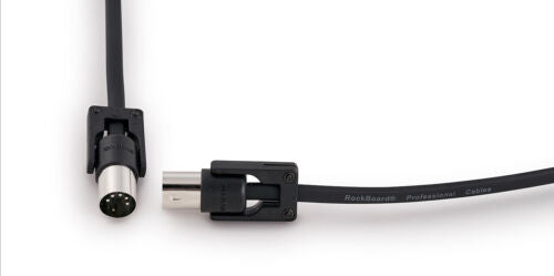 RockBoard FlaX Plug Flat MIDI Cable 500 cm (16 ft), Black