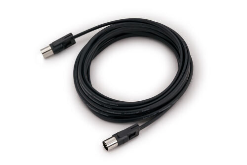 RockBoard FlaX Plug Flat MIDI Cable 500 cm (16 ft), Black