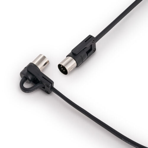 RockBoard FlaX Plug Flat MIDI Cable 500 cm (16 ft), Black