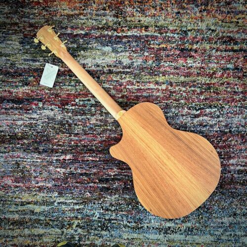 Cole Clark True Hybrid Thinline Acoustic-Electric Guitar, All AA Australian Blackwood, Cutaway, Balanced HSS, Natural
