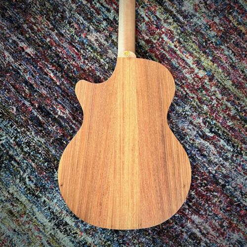 Cole Clark True Hybrid Thinline Acoustic-Electric Guitar, All AA Australian Blackwood, Cutaway, Balanced HSS, Natural