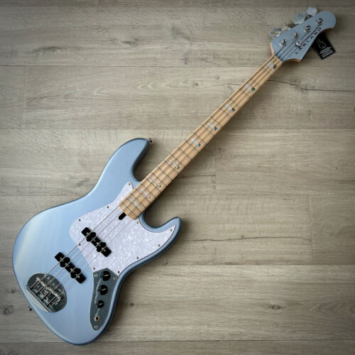 Lakland Skyline Series 44-60 (Vintage J) Custom 4-String Bass, Ice Blue Metallic
