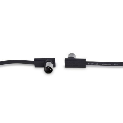 RockBoard Flat MIDI Cable 300 cm (10 ft), Black