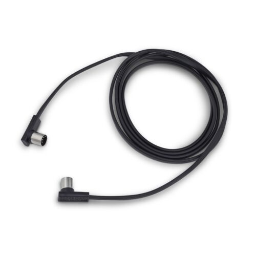RockBoard Flat Midi Cable 200 cm (6 ft), Black