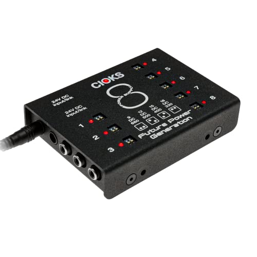 CIOKS SPB Superpower Bundle DC7 and D8E 15 Isolated DC Outlets Pedal Power Supply