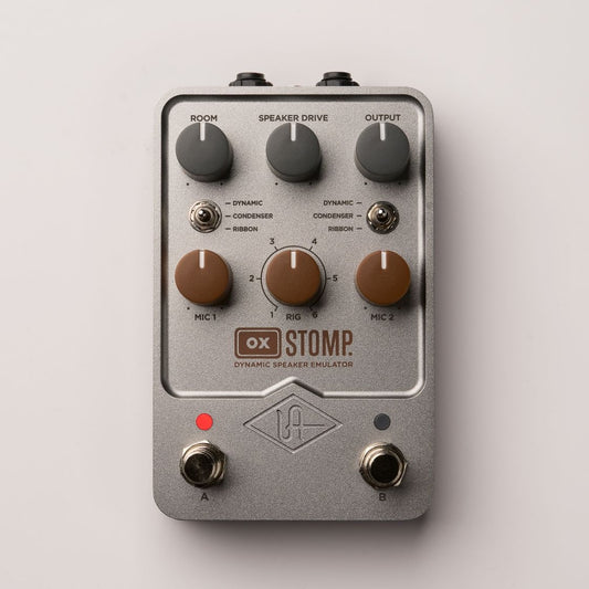 Universal Audio UAFX OX Stomp Speaker Emulator Pedal (GPM-OXSTP)