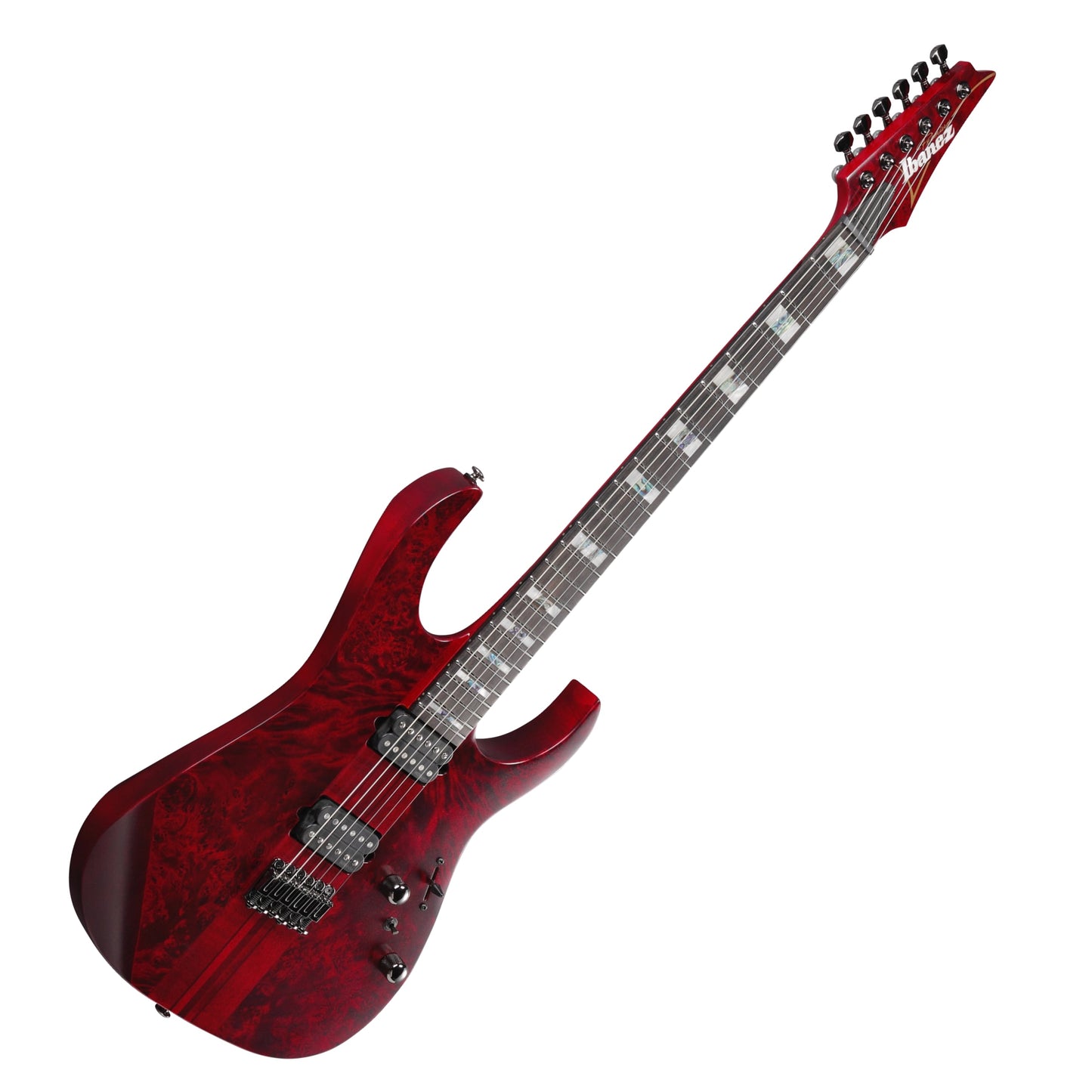 Ibanez RGT1221PBSWL RG Premium Series 6-String Electric Guitar, Stained Wine Red Low Gloss