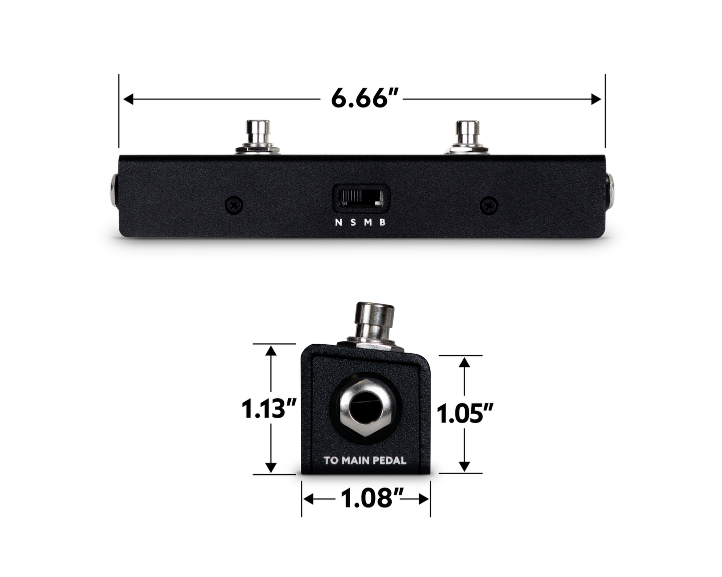 Barn3 OXU Standard Universal Switch for Effects Pedals