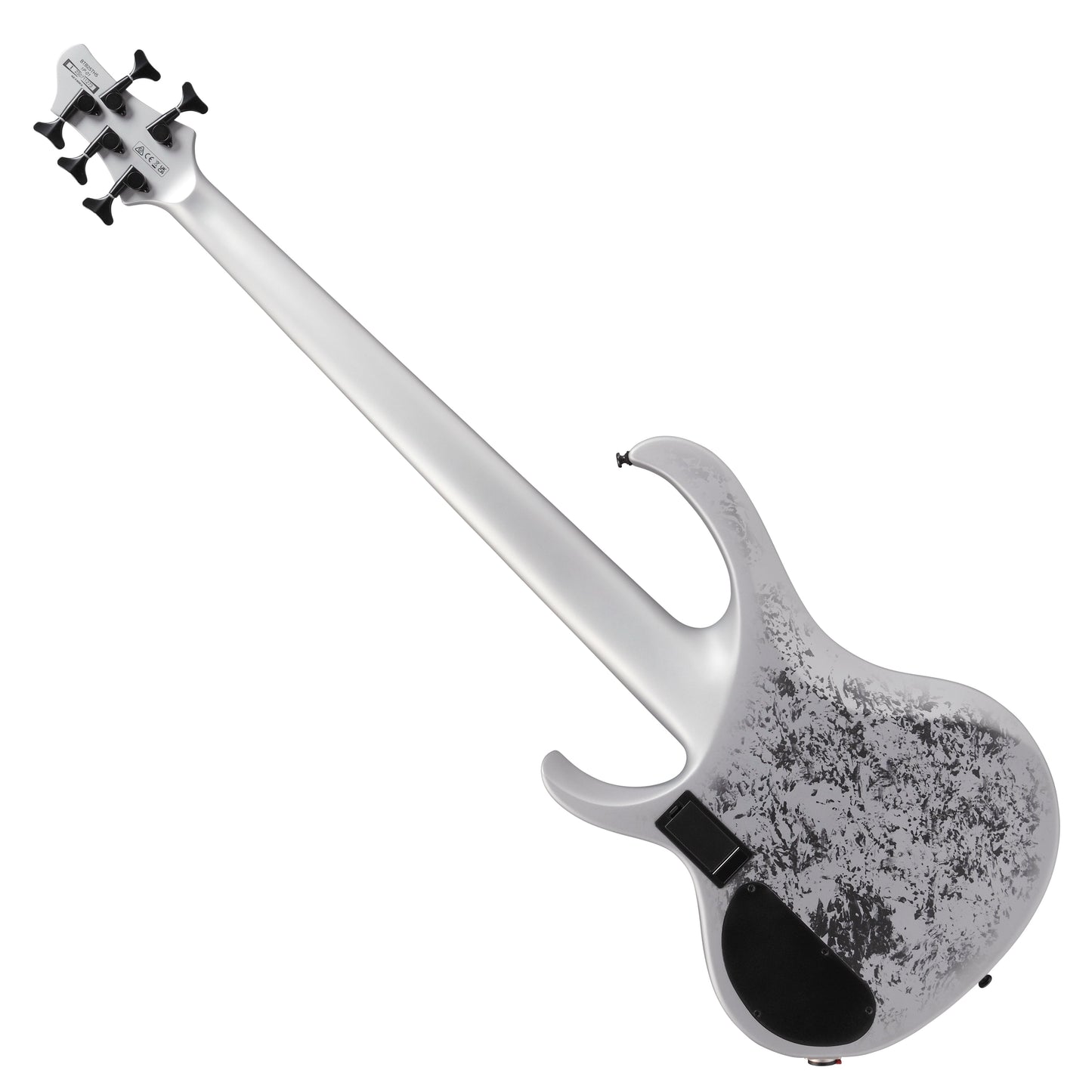 Ibanez 25th-anniversary BTB Standard 5-string Electric Bass Guitar - Silver Blizzard Matte (BTB25TH5-SLM)