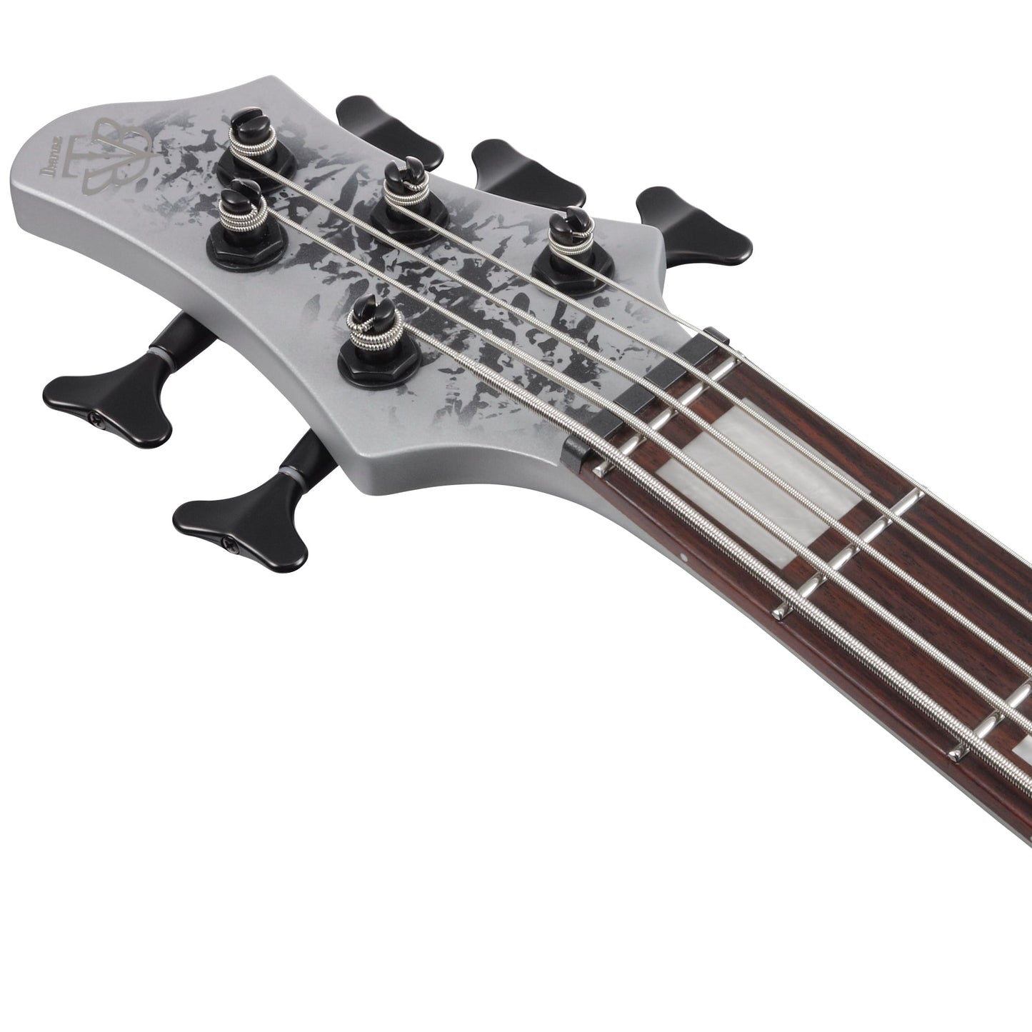 Ibanez 25th-anniversary BTB Standard 5-string Electric Bass Guitar - Silver Blizzard Matte (BTB25TH5-SLM)