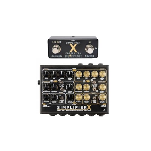 DSM & Humboldt Electronics Simplifier X Zero Watt Stereo Guitar Preamp CabSim