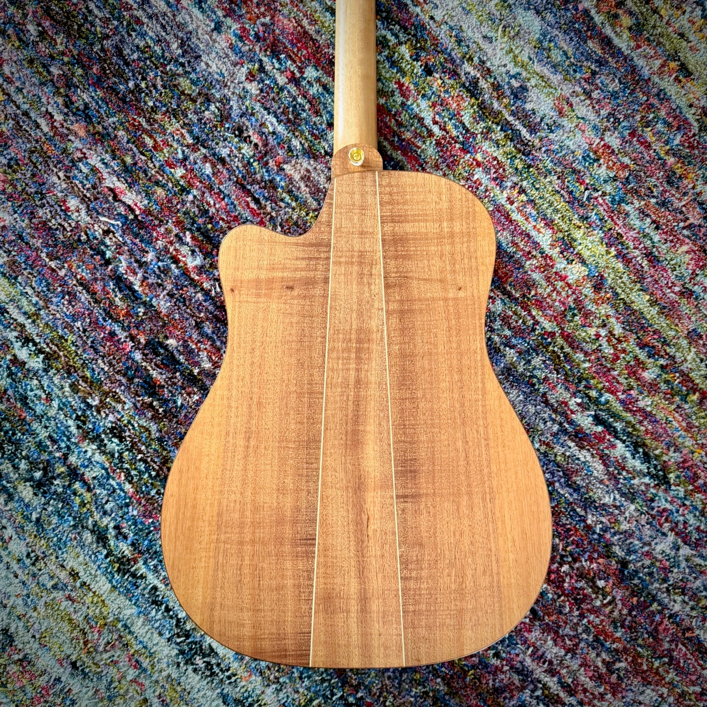 Cole Clark FL3EC-BLBL Acoustic Guitar - FL Dreadnought, AAA Australian Blackwood Top, Back, Sides, Cutaway, Ebony Fretboard and Bridge