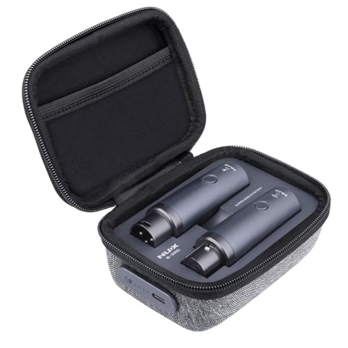 NUX B-3RC 2.4GHz Wireless Microphone System with Charging Case and Microphone