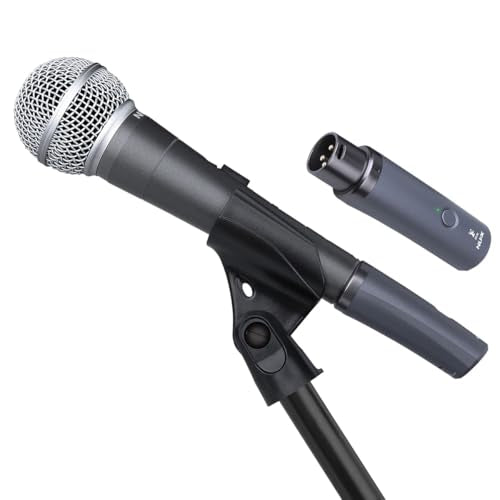 NUX B-3RC 2.4GHz Wireless Microphone System with Charging Case and Microphone