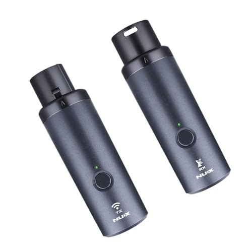 NUX B-3RC 2.4GHz Wireless Microphone System with Charging Case and Microphone