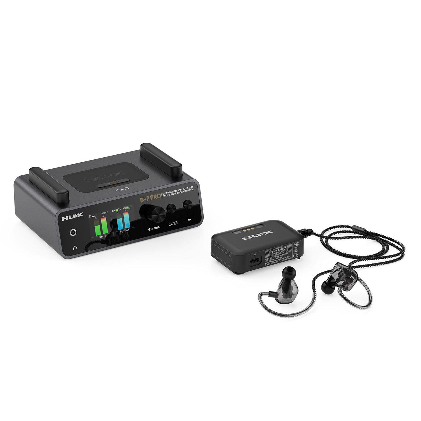 NUX B-7 Pro 2.4GHz Wireless Stereo In-Ear Monitor System
