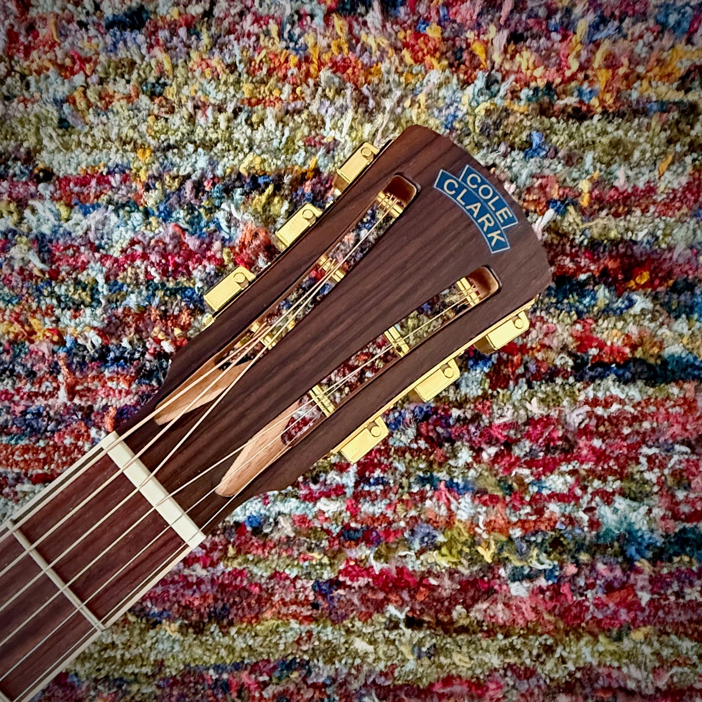 Cole Clark Studio Recording Grand Auditorium, Mastergrade Blackwood Face Back & Sides, Rosewood Fretboard & Bridge (CCSRANMGEC-BLBLR)