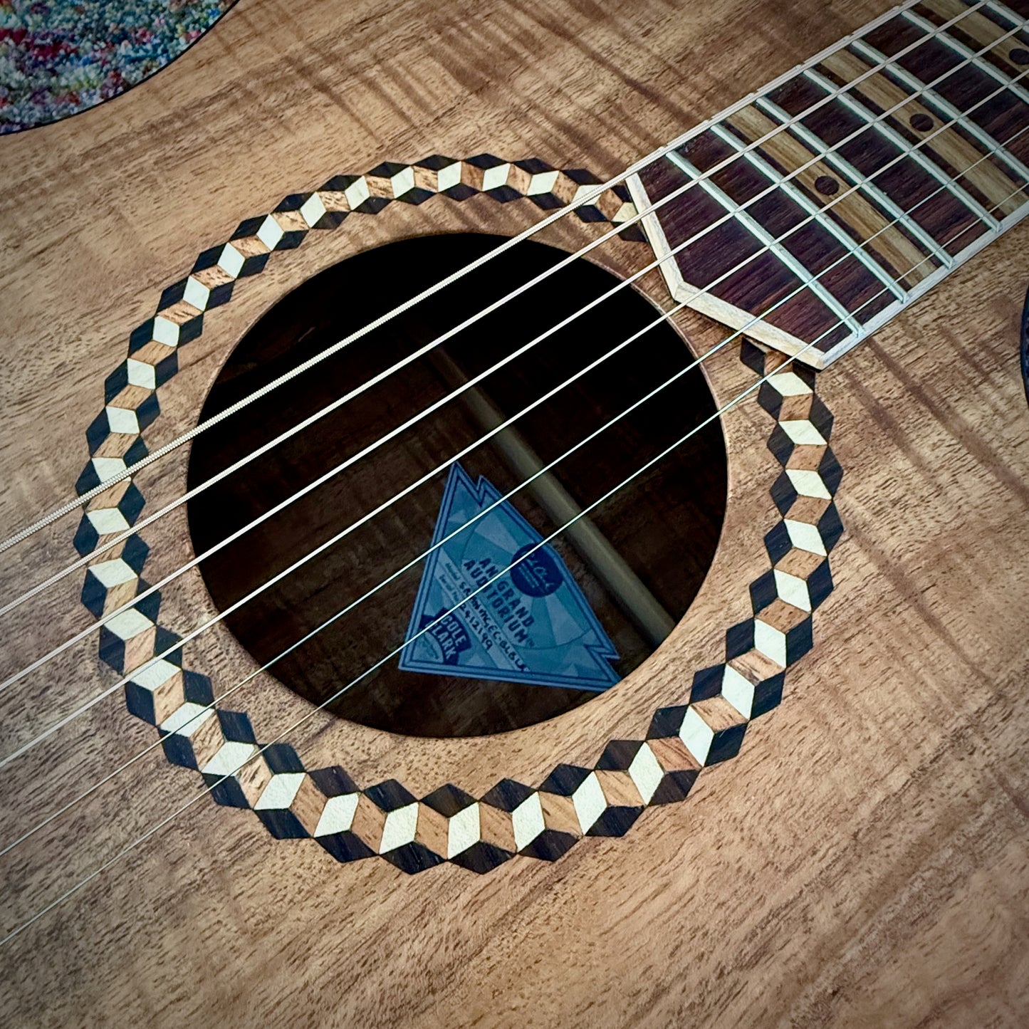 Cole Clark Studio Recording Grand Auditorium, Mastergrade Blackwood Face Back & Sides, Rosewood Fretboard & Bridge (CCSRANMGEC-BLBLR)