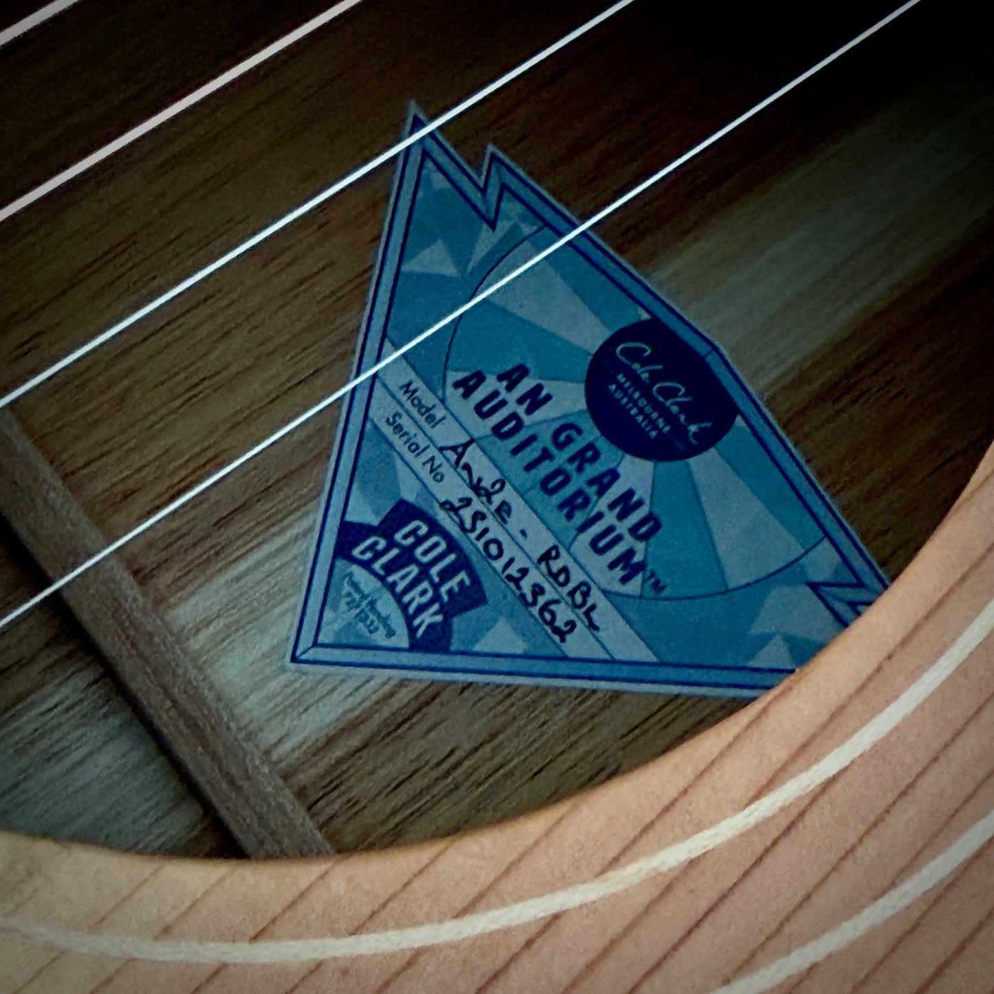 Cole Clark AN2E Grand Auditorium Redwood Face, Blackwood Back & Sides (CCAN2E-RDBL)