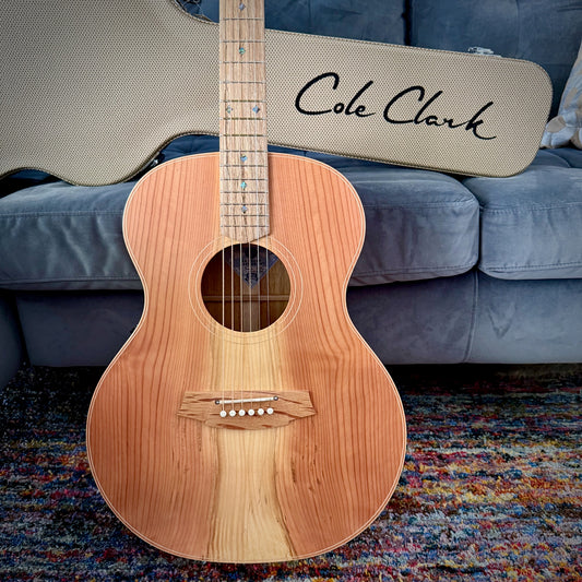 Cole Clark AN2E Grand Auditorium Redwood Face, Blackwood Back & Sides (CCAN2E-RDBL)