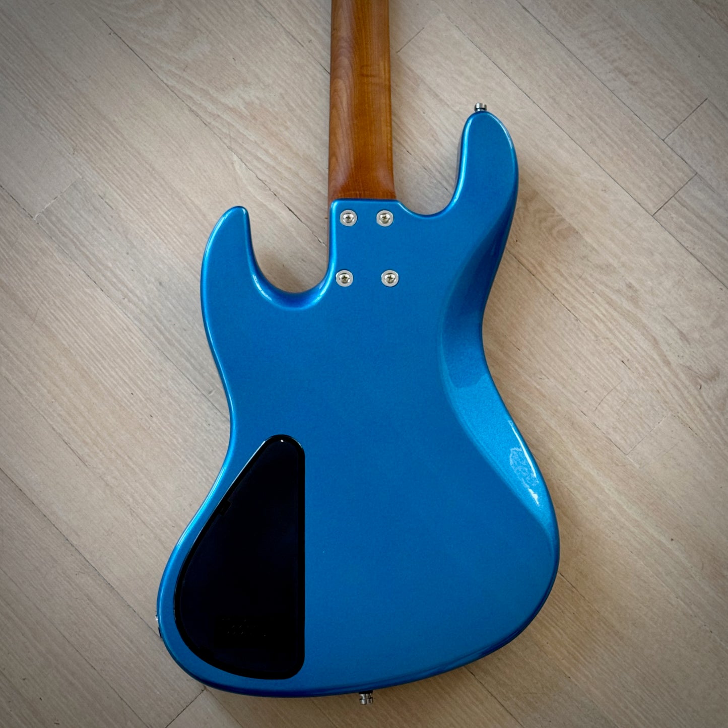 Sadowsky MetroExpress 21-Fret Vintage J/J Bass, Morado Fingerboard, 4-String - Solid Ocean Blue Metallic High Polish (SMX21VJ4 J2R OKU FR)