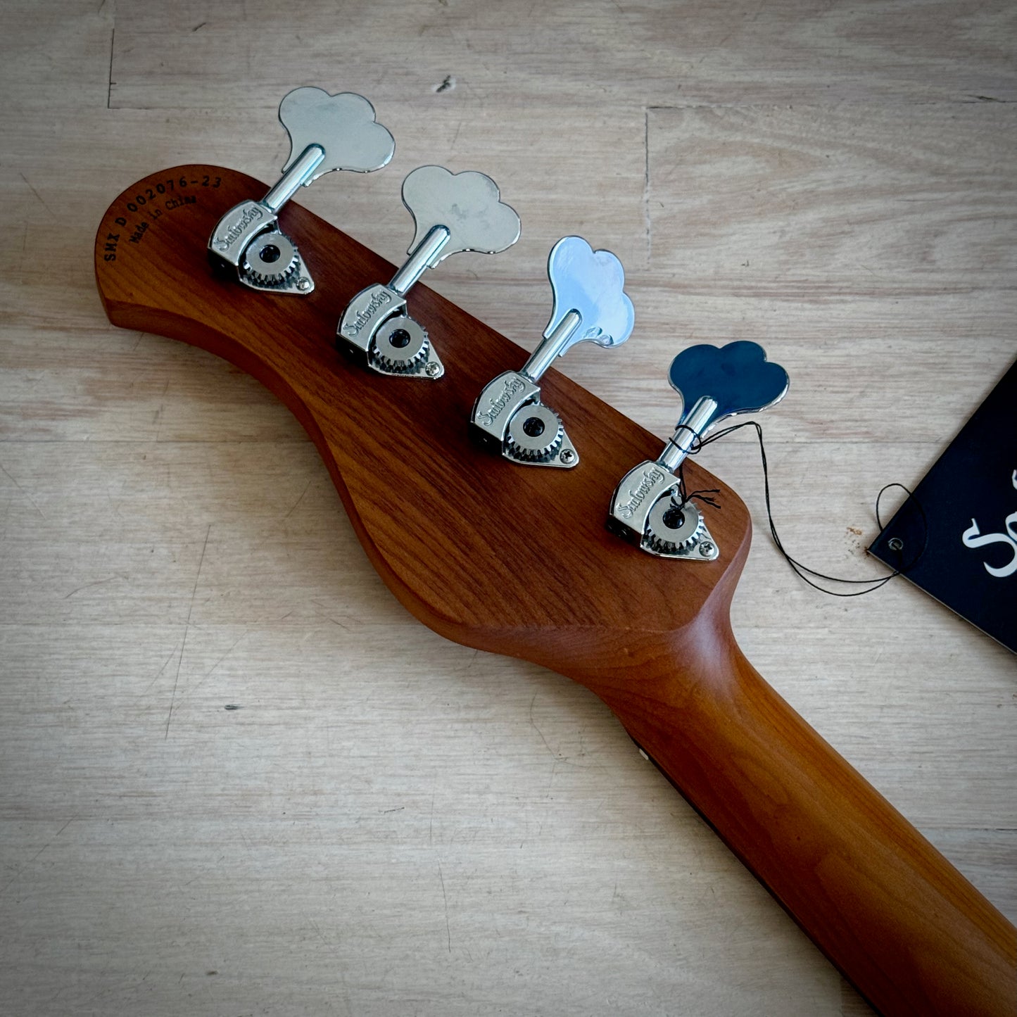 Sadowsky MetroExpress 21-Fret Vintage J/J Bass, Morado Fingerboard, 4-String - Solid Ocean Blue Metallic High Polish (SMX21VJ4 J2R OKU FR)