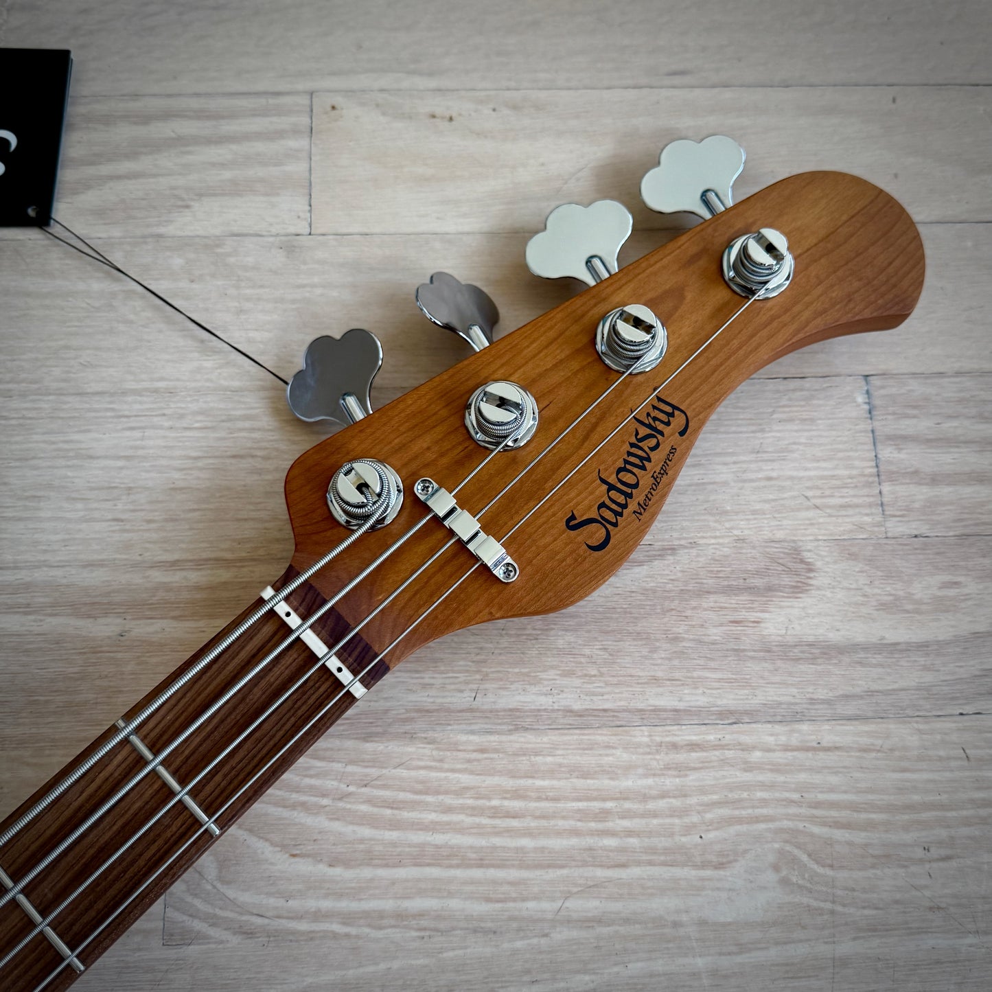 Sadowsky MetroExpress 21-Fret Vintage J/J Bass, Morado Fingerboard, 4-String - Solid Ocean Blue Metallic High Polish (SMX21VJ4 J2R OKU FR)