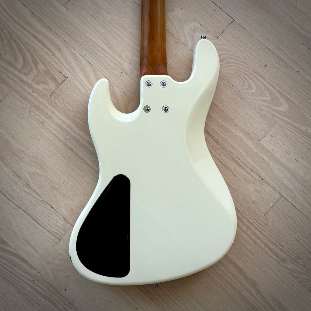 Sadowsky MetroExpress 21-Fret Verdine White Artist Line Bass, Morado Fingerboard, 4-String - Solid Olympic White High Polish (SMX21VW4 28R OKU FR)