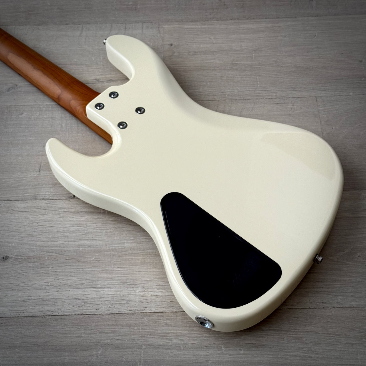 Sadowsky MetroExpress 21-Fret Verdine White Artist Line Bass, Morado Fingerboard, 4-String - Solid Olympic White High Polish (SMX21VW4 28R OKU FR)